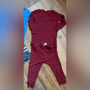 Kate Quinn 12-18m cotton pointelle pajamas